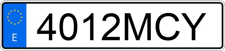 Numer rejestracyjny 4012MCY posiada HONDA FORZA Numer rejestracyjny 4012MCY posiada HONDA FORZA