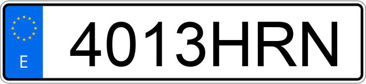 Numer rejestracyjny 4013HRN posiada RENAULT MASTER Numer rejestracyjny 4013HRN posiada RENAULT MASTER