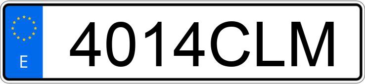 Numer rejestracyjny 4014CLM posiada BMW X5