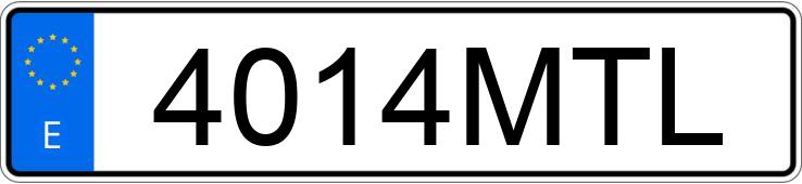 Numer rejestracyjny 4014MTL posiada BMW SERIE 4 Numer rejestracyjny 4014MTL posiada BMW SERIE 4