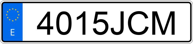 Numer rejestracyjny 4015JCM posiada KAWASAKI Z 800