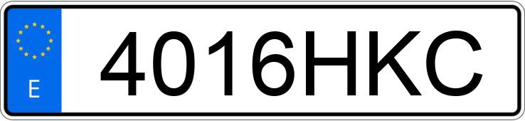 Numer rejestracyjny 4016HKC posiada CITROEN C4 PICASSO 5PZ 1.6 HDI TONIC