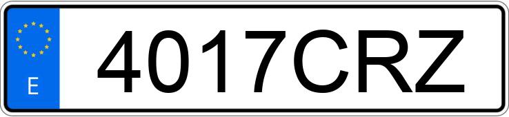 Numer rejestracyjny 4017CRZ posiada SEAT LEON Numer rejestracyjny 4017CRZ posiada SEAT LEON