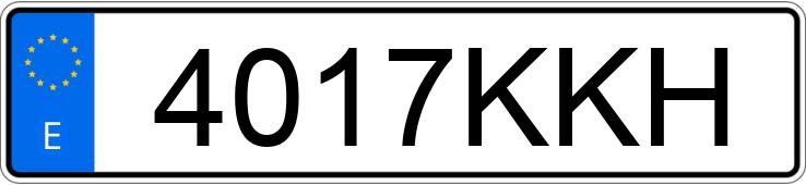 Numer rejestracyjny 4017KKH posiada DACIA SANDERO