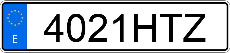 Numer rejestracyjny 4021HTZ posiada TOYOTA LAND CRUISER Numer rejestracyjny 4021HTZ posiada TOYOTA LAND CRUISER