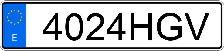 Numer rejestracyjny 4024HGV posiada MAZDA MAZDA3 Numer rejestracyjny 4024HGV posiada MAZDA MAZDA3