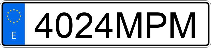 Numer rejestracyjny 4024MPM posiada CUPRA FORMENTOR Numer rejestracyjny 4024MPM posiada CUPRA FORMENTOR