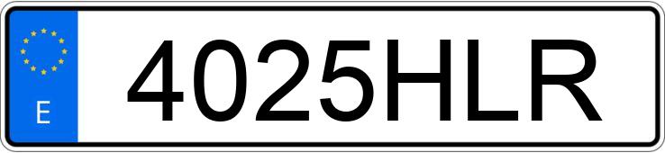 Numer rejestracyjny 4025HLR posiada VOLKSWAGEN GOLF Numer rejestracyjny 4025HLR posiada VOLKSWAGEN GOLF