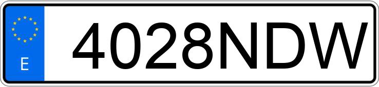 Numer rejestracyjny 4028NDW posiada BMW SERIE 3 Numer rejestracyjny 4028NDW posiada BMW SERIE 3