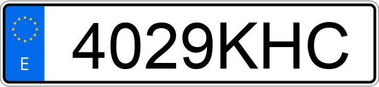 Numer rejestracyjny 4029KHC posiada MERCEDES A (176)