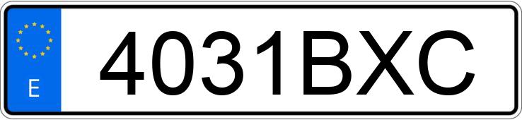 Numer rejestracyjny 4031BXC posiada MERCEDES SLK (170-171) Numer rejestracyjny 4031BXC posiada MERCEDES SLK (170-171)