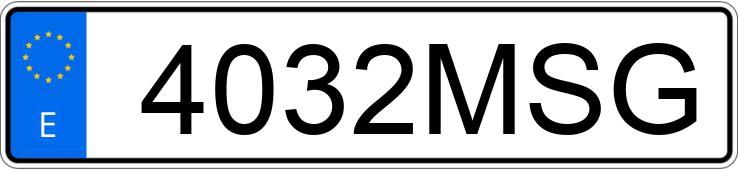 Numer rejestracyjny 4032MSG posiada TOYOTA YARIS Numer rejestracyjny 4032MSG posiada TOYOTA YARIS