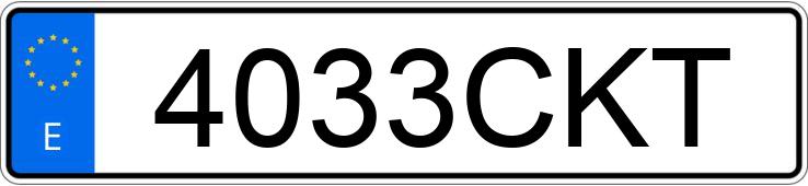 Numer rejestracyjny 4033CKT posiada AUDI A3 Numer rejestracyjny 4033CKT posiada AUDI A3