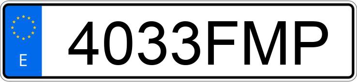 Numer rejestracyjny 4033FMP posiada RENAULT MEGANE Numer rejestracyjny 4033FMP posiada RENAULT MEGANE