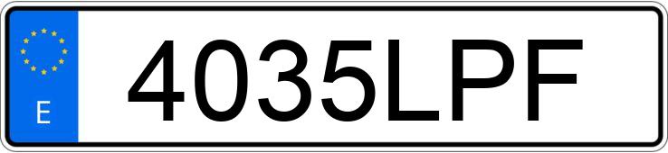 Numer rejestracyjny 4035LPF posiada IVECO DAILY Numer rejestracyjny 4035LPF posiada IVECO DAILY