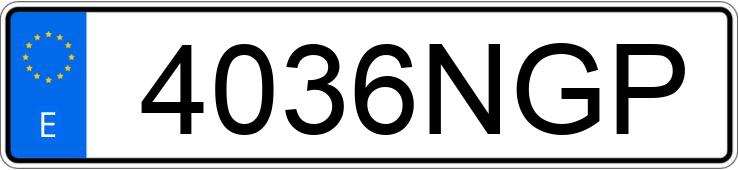 Numer rejestracyjny 4036NGP posiada BMW SERIE 4 Numer rejestracyjny 4036NGP posiada BMW SERIE 4