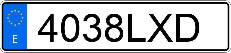 Numer rejestracyjny 4038LXD posiada KIA XCEED Numer rejestracyjny 4038LXD posiada KIA XCEED