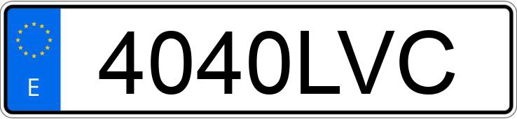 Numer rejestracyjny 4040LVC posiada PEUGEOT 508