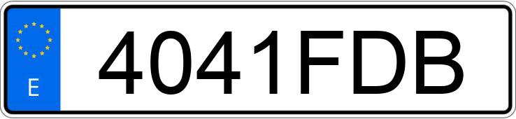 Numer rejestracyjny 4041FDB posiada CITROEN C3
