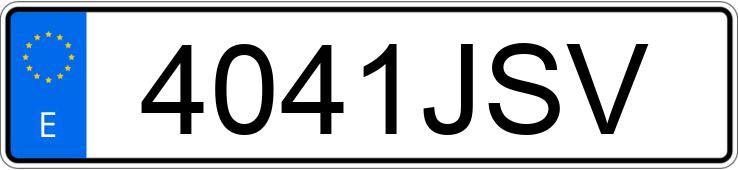 Numer rejestracyjny 4041JSV posiada VOLKSWAGEN TRANSPORTER Numer rejestracyjny 4041JSV posiada VOLKSWAGEN TRANSPORTER