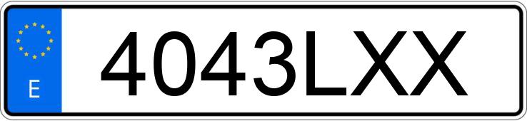 Numer rejestracyjny 4043LXX posiada MERCEDES E (211) Numer rejestracyjny 4043LXX posiada MERCEDES E (211)