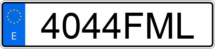 Numer rejestracyjny 4044FML posiada FORD FOCUS Numer rejestracyjny 4044FML posiada FORD FOCUS