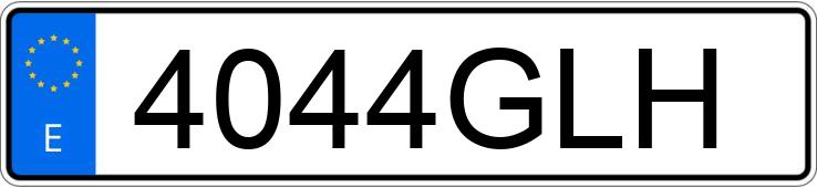 Numer rejestracyjny 4044GLH posiada SEAT IBIZA Numer rejestracyjny 4044GLH posiada SEAT IBIZA