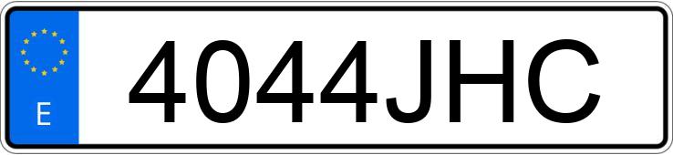 Numer rejestracyjny 4044JHC posiada DACIA SANDERO