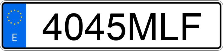 Numer rejestracyjny 4045MLF posiada NISSAN JUKE