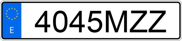Numer rejestracyjny 4045MZZ posiada JAC IEV7S Numer rejestracyjny 4045MZZ posiada JAC IEV7S