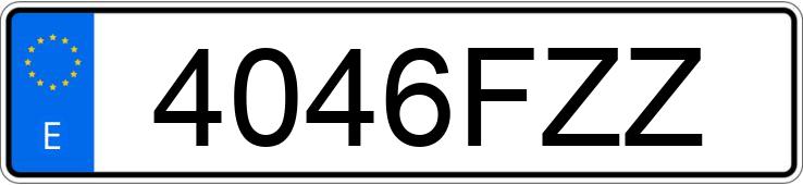 Numer rejestracyjny 4046FZZ posiada PEUGEOT 308