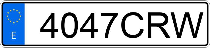 Numer rejestracyjny 4047CRW posiada AUDI A8 Numer rejestracyjny 4047CRW posiada AUDI A8