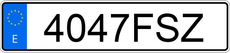 Numer rejestracyjny 4047FSZ posiada RENAULT KANGOO Numer rejestracyjny 4047FSZ posiada RENAULT KANGOO