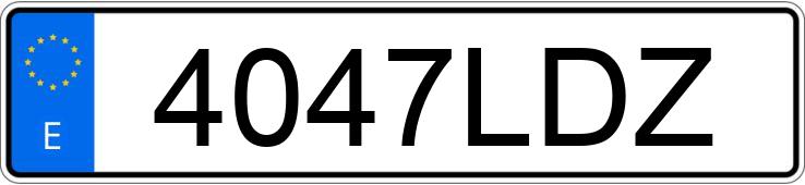 Numer rejestracyjny 4047LDZ posiada VOLKSWAGEN POLO BEATS R-LINE 1.0 TSI 95