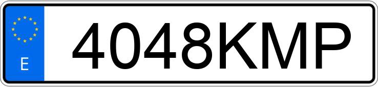 Numer rejestracyjny 4048KMP posiada RENAULT CLIO