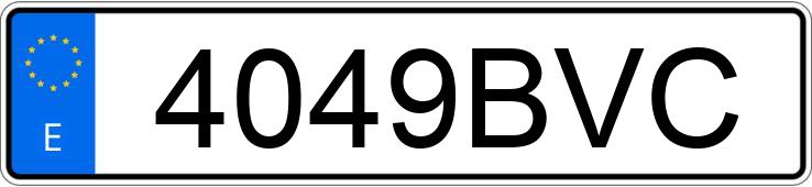 Numer rejestracyjny 4049BVC posiada CITROEN BERLINGO