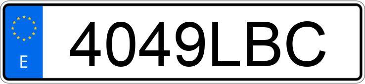 Numer rejestracyjny 4049LBC posiada RENAULT K Numer rejestracyjny 4049LBC posiada RENAULT K