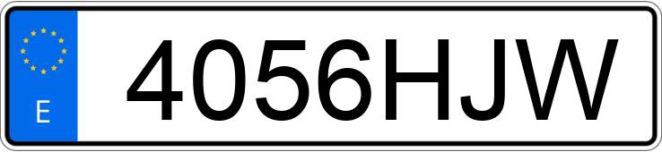 Numer rejestracyjny 4056HJW posiada ROVER MINI