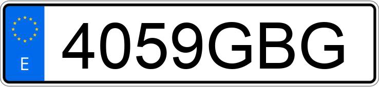 Numer rejestracyjny 4059GBG posiada SSANGYONG/KGM REXTON