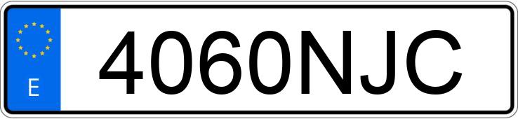 Numer rejestracyjny 4060NJC posiada MERCEDES GLE (167)