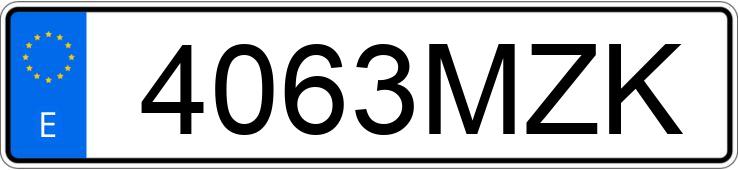 Numer rejestracyjny 4063MZK posiada CUPRA FORMENTOR