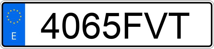 Numer rejestracyjny 4065FVT posiada OPEL ASTRA