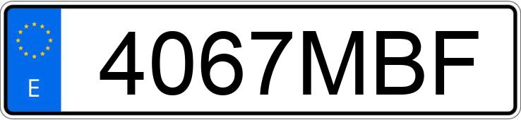 Numer rejestracyjny 4067MBF posiada KIA XCEED