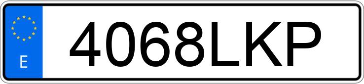 Numer rejestracyjny 4068LKP posiada VOLKSWAGEN TRANSPORTER Numer rejestracyjny 4068LKP posiada VOLKSWAGEN TRANSPORTER