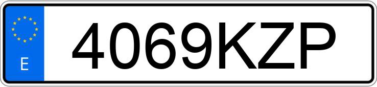 Numer rejestracyjny 4069KZP posiada VOLKSWAGEN T-ROC