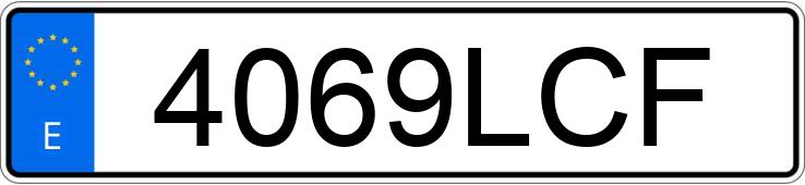 Numer rejestracyjny 4069LCF posiada SKODA OCTAVIA Numer rejestracyjny 4069LCF posiada SKODA OCTAVIA