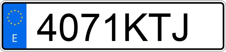 Numer rejestracyjny 4071KTJ posiada MERCEDES SPRINTER Numer rejestracyjny 4071KTJ posiada MERCEDES SPRINTER