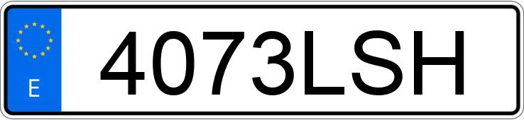 Numer rejestracyjny 4073LSH posiada FORD RANGER