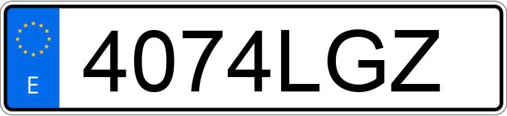 Numer rejestracyjny 4074LGZ posiada BMW SERIE 8