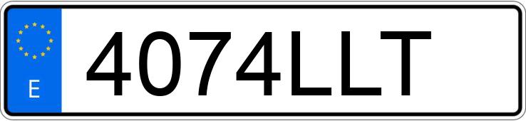 Numer rejestracyjny 4074LLT posiada VOLKSWAGEN TOUAREG Numer rejestracyjny 4074LLT posiada VOLKSWAGEN TOUAREG